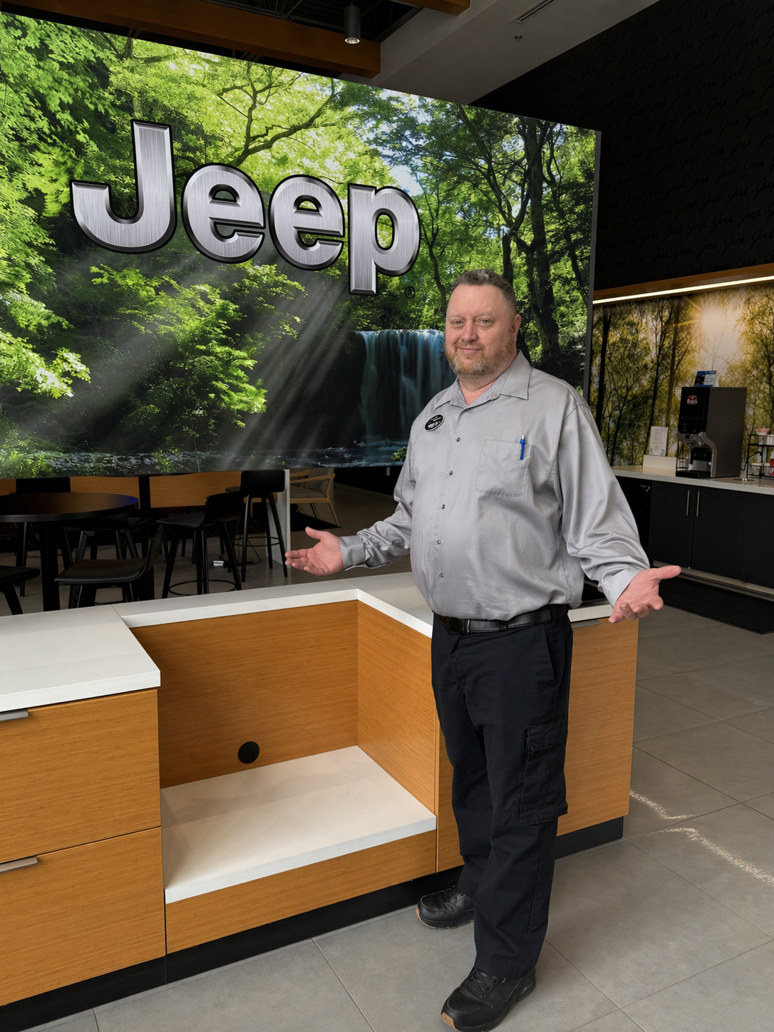 Bobby at the dealership